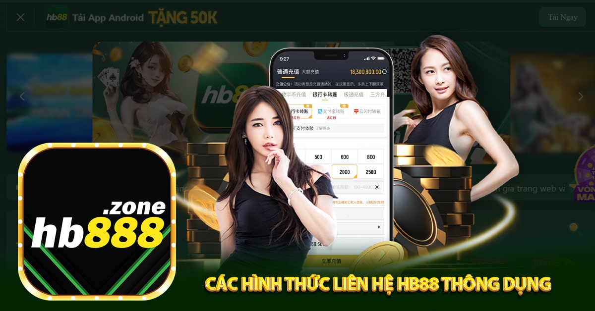 Các hình thức liên hệ Hb88